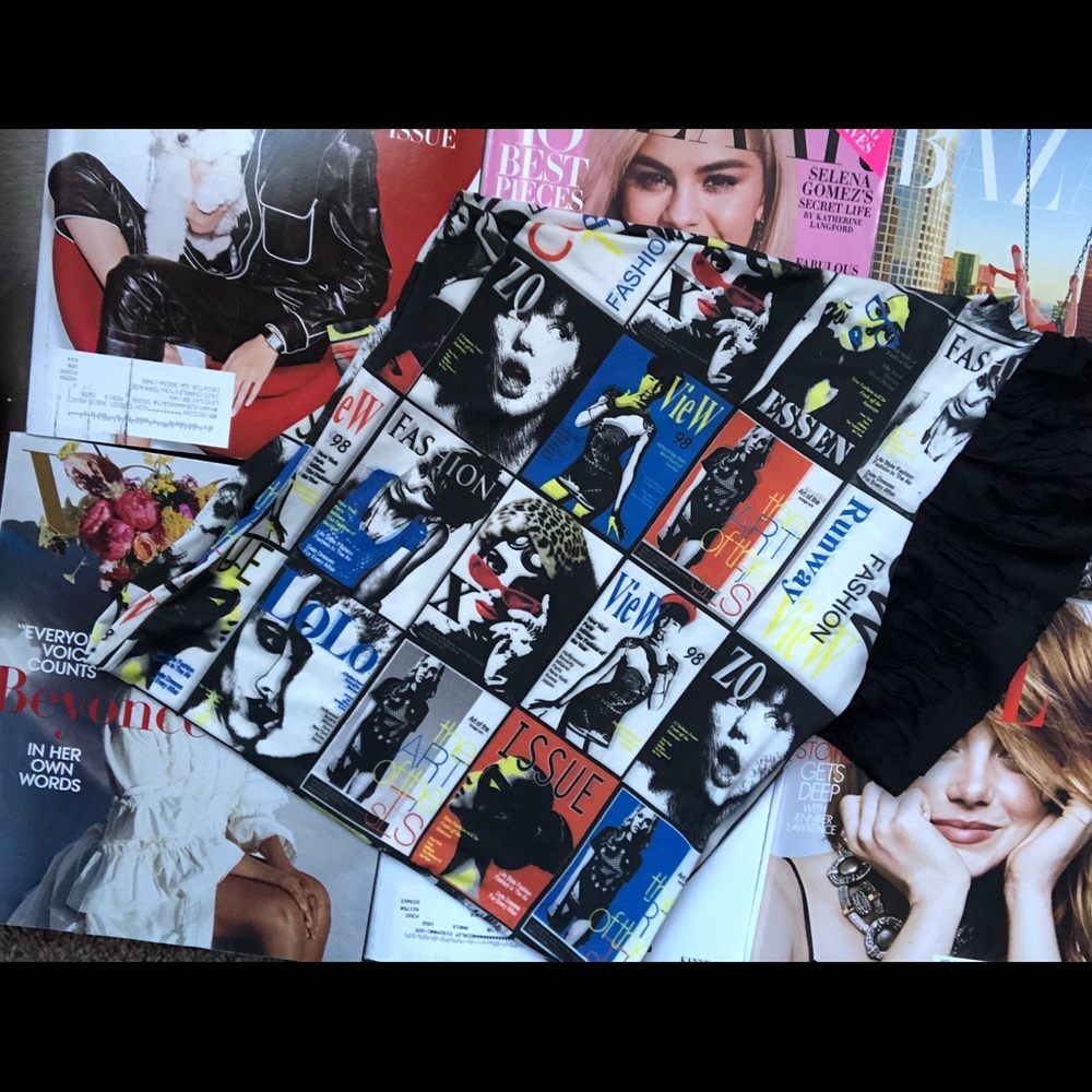Magazine dress